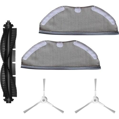 Central Roll Main Brush Side Brush Mop Cloth Rag for Qihoo 360 S9 X90 Robotic Vacuum Cleaner Spare Parts Accessories