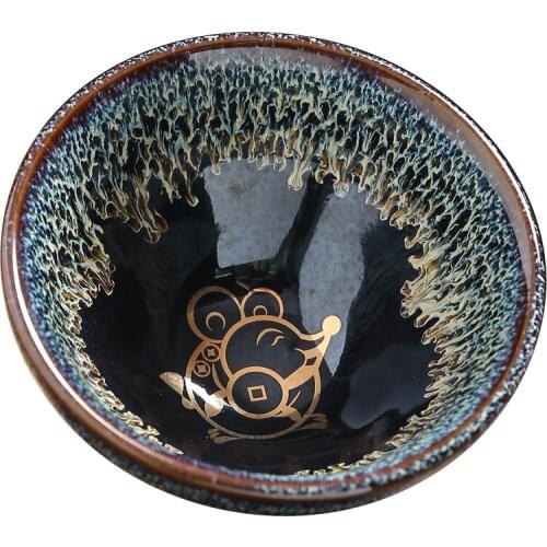 Vintage Ceramic Pottery Tea Cup Coffee Milk Drinkware Japanese Fair Cup TeaCup Kung Fu Tea Set Justice Cup Teacup Mug