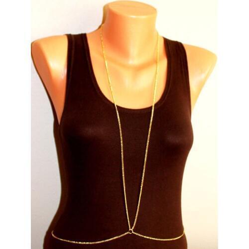 Fashion new Sexy bijou corps Long Tassel body belly waist chain Necklace indian Jewelry Women Bijoux Beach dancer decoration