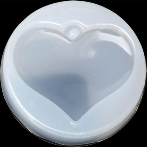 1PC Heart Star Shape Jewelry Mold Silicone Epoxy Resin Casting Pendant Crystal Molds Accessories