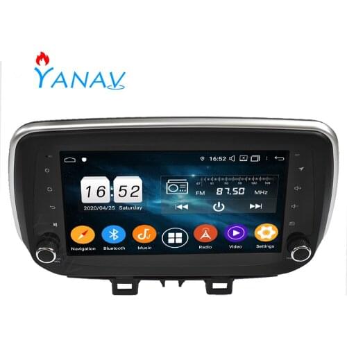 2 Din Android stereo receiver Car audio radio Car GPS navigation for Hyundai IX35 Tucson 2018-2020 multimedia video dvd player