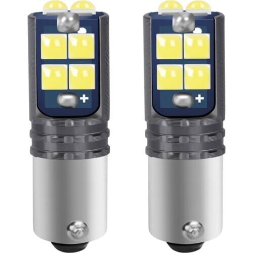 2PCS New T11 233 363 BA9S Super Bright Led Bulbs Auto Interior Reading Dome Lamp Parking Lights Car Goods White Red Yellow Blue