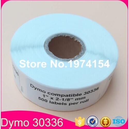 200 x Rolls Dymo Compatible 30336 1" x 2-1/8" LabelWriter etiketten (other products:30252 ,30324,30256, 30323 ,30336)