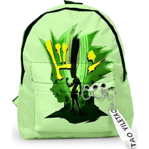 2021 3D Print Backpacks HUNTER×HUNTER Students School Bags Men/Women Outside Travel Waterproof Oxford Backpack Bags