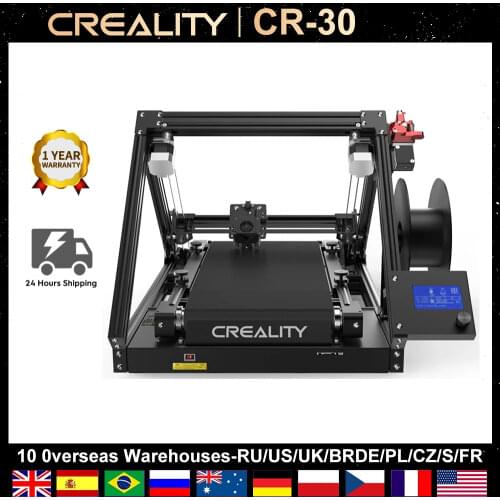 Creality 3D Printer 3DPrintMill CR-30 CoreXY Filament Defect 3D Print Mill Infinite-Z Belt Silent Motherboard 3D Printer