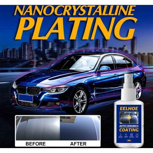 60ml Car Spray Leather Plastic Refurbishing Agent Automotive Coating Polishing Car Maintenance Protection Detergent