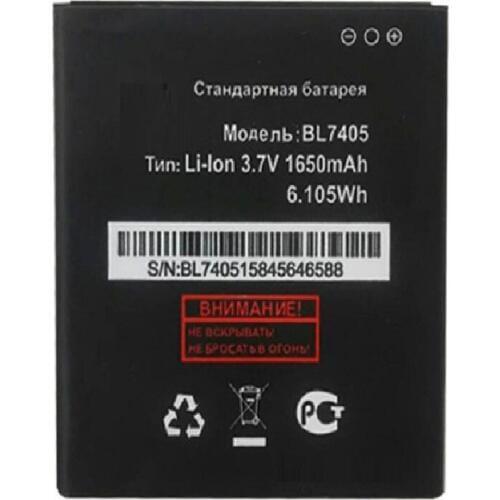 BL7405 CellPhone Battery For Fly IQ449 Iq 449 BL 7405 BL-7405 Li-ion 3.7V Replacement Li-ion Batteries Batteria 1650mAh