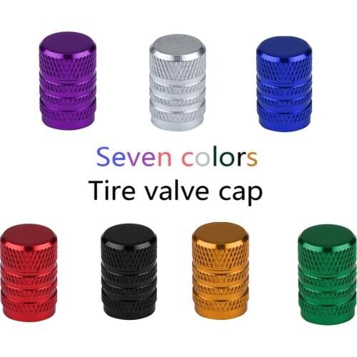CARPRIE 4X Tire Accessories car tires Valve cap Aluminum tyre rims caps for car wheel Stem Air Caps Air Valve Caps Tyre Cover