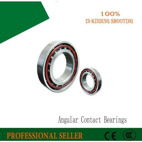 Free shipping 10pcs 7005C 25*47*12mm BEARINGSTEEL Angular contact ball bearing 7005