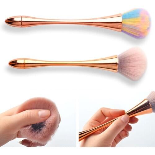 Hot sale Soft Hair Nail Dust Cleaning Brush Glitter UV Gel Powder Remover Manicure Tool convenience easy to use