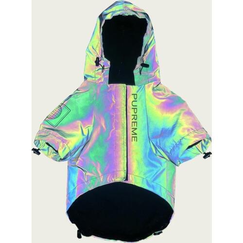 Chaopai windproof and rainproof North dog large dog raincoat cool dog pet stormsuit dog coat dog clothing dog clothes large