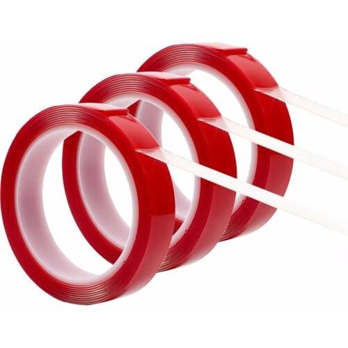 3m Double Sided tape Nano tape 5/8/10/15/20mm Width Transparent tape Washable Adhesive Nano Traceless Sticker Glue