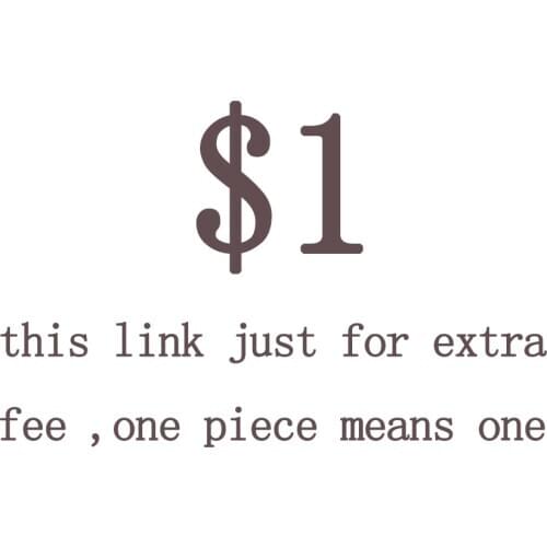 This link just for extra fee ,one piece means one dollar