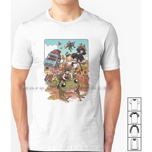 Giant Carlo T Shirt 100% Cotton Hooky Webtoon Comic Witches Daniela Dorian Wytte Twins Monica Damien William Mark Aisha Magic