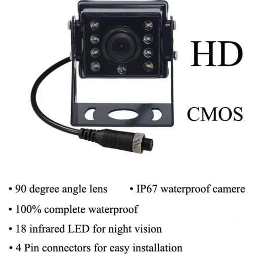 Infrared Night Vision Analog Monitor Vehicle Camera Vehicle Blind Zone Monitor Camera High Definition Side View Reversing Camera