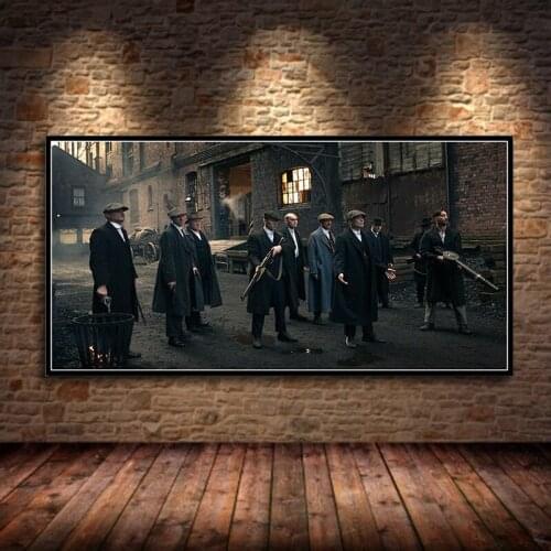 One Piece Peaky Blinders Cillian Murph Poster Canvas Print Wall Art Decor Oil Painting Home Decor Living Room Picture Decoration