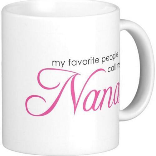 My favorite people call me nana classic White Coffee Mugs Tea Mug Customize Gift By LVSURE Ceramic Mug Travel Coffee Mugs