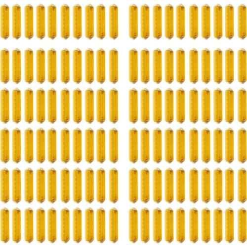 Pack of 100 5A Car Auto Standad Bullet Ceramic ATS BGC Fuses for VW Volkswagen Porsche