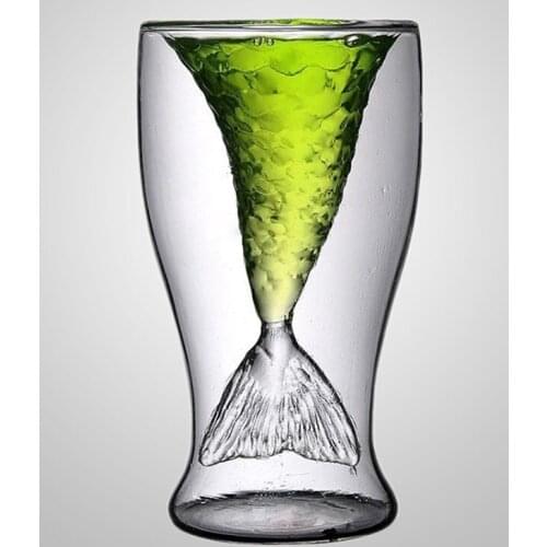 Nordic Style Creative Double Wine Glass Bar Cocktail Glass Whiskey Water High Quality Copos De Vidro Kitchen Dining Bar EF50BL
