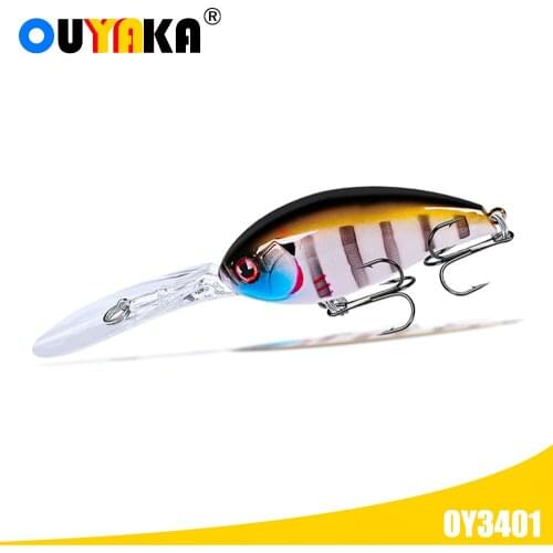 Crankbait Fishing Accessories Lure Isca Artificial Weights 17.5g 115mm Bait De Pesca Floating 0.6-1.8m Wobblers Carp Fish Leurre