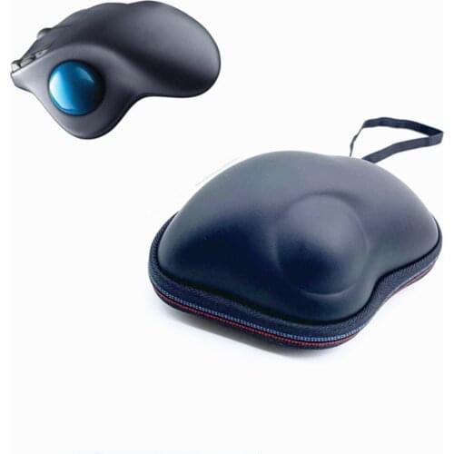 Mouse Bag Newest EVA Hard Case for Logitech M570 Advanced Wireless Trackball & M570 Trackball Mouse-Travel Protective Storage