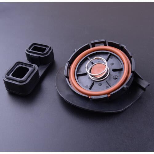 CITALL 4pcs 11127646554 11127572724 PCV Valve Cover Repair Kit Fit For Mini Cooper 2002-2012 2013 2014 2015 2016 2017 2018 2019