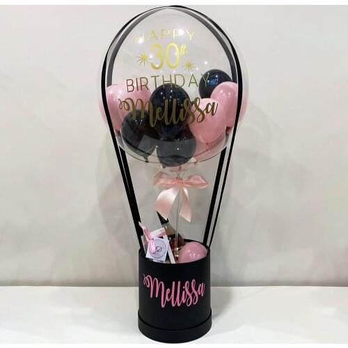 Baloon Gift Bouquet Birthday Box Packaging Balloon Mother Day Diy Wedding Romantic Surprise Supplies Flower Chocolate Theme Rose