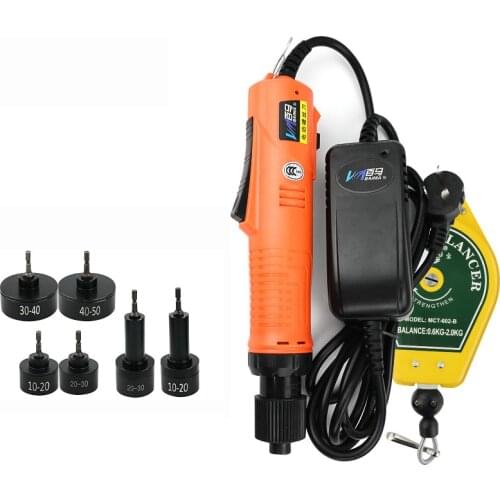 Portable Automatic Electric Bottle Capping Machine Bottle Cap Screwing Sealing Machine with 6pcs 10-50MM Cap Cover Y