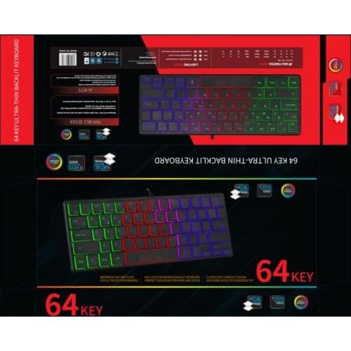 Mini Useful Laptop Wired Gaming Keypad Portable Gaming Keyboard Professional for Gaming