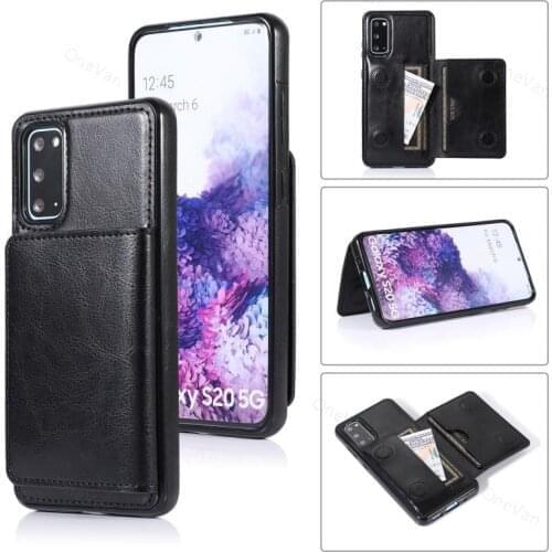 Luxury Wallet Case Phone Cases For Glaxy Note 8 9 10 Plus Protective Cases For Samsung S21 S20 S10E S9 S8 Plus Ultra Flip Case