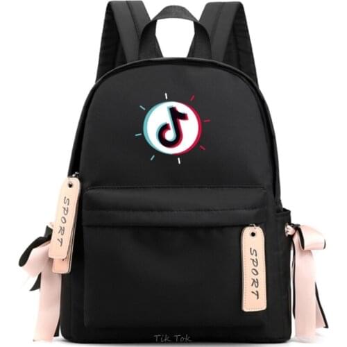 Tik Tok Print Backpack For Teenager boys girls TIK TOK children school bags student bookbag kids school backpacks gift