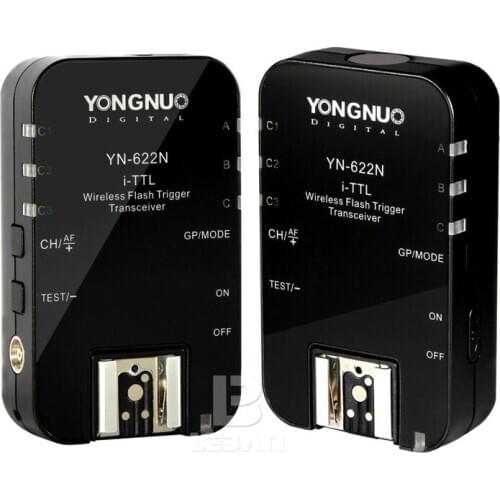 YN622N Yongnuo High Speed Sync wireless TTL flash transceiver/trigger 4 YN568exN YN565exN YN468IIN YN468N YN467IIN YN467N YN465N