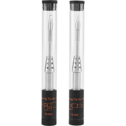 100mm TS-D25/B02 Soldering Iron Tips Replacement For TS80 Digital Soldering Iron