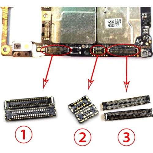 2pcs LCD FPC Plug Main Board PCB Connector mainboard flex connector USB board battery plug For Huawei P30 ELE-AL00 ELE-L29