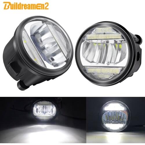 2in1 Car Fog Light Assembly + LED Daytime Running Lamp DRL 30W 8000LM For Infiniti QX QX50 QX80 QX70 QX56 G G25 G37 Q Q60 Q70