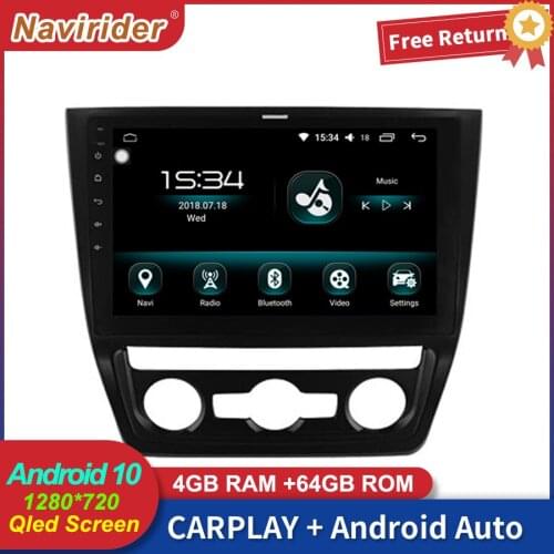 2Din Car Stereo with Screen Android 10 Multimedia For Skoda YETI 2014 2017 GPS Car Radio Video Carplay Head Unit