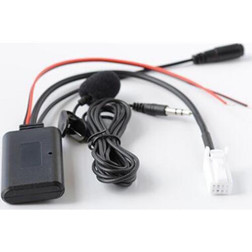 Biurlink Car Bluetooth AUX Adapter Wireless Audio Phone Call Handsfree Microphone For Clarion Radio for Suzuki Swift Vitra Jimny
