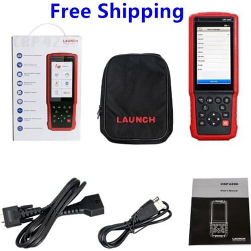 LAUNCH X431 CRP429C Auto Diagnostic tool for Engine/ABS/SRS/AT+11 Service CRP 429C OBD2 Code Scanner Better than CRP129