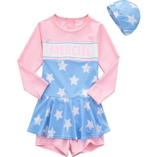 Girls Bikini Kids Baby Swimwear Childrens One Piece Swimsuit for a Teenager Beach Dress Summer Bathing Suit Bambina