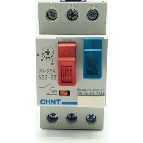 CHINT NS2-25 20-25A Manual Motor Starter