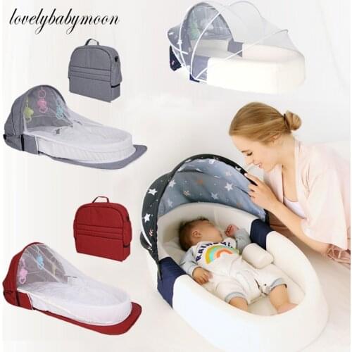 Multi-Function Portable Baby Bed Sleeping Nest Travel Beds Baby Nest For Newborns Portable Cribs For Baby Multifunction