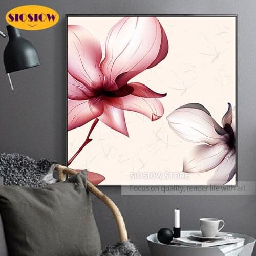 5D Diy Diamond Painting Flowers Full Square Drill Daimond Mosaic Cross Stitch Kits Embroidery Needlework Sets Modern Home Decor