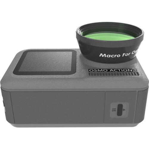 TENENELE Camera Lens For DJI Osmo Action 15X Close-Up Macro Lens/Fish Eye Lens Filter For Osmo Action Sport Camera Accessories