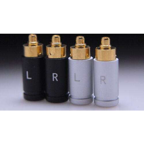 DIY headphone Pins plug connector parts For DUNU dn-2002 DN2002 t5 DK-3001 DK3001 headset DIY Connectors Adapter Connector Jack