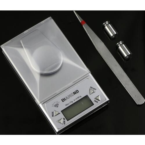 10g/0.001g Milligram Precision Digital Jewelry Diamond Scale Weight Balance Gram