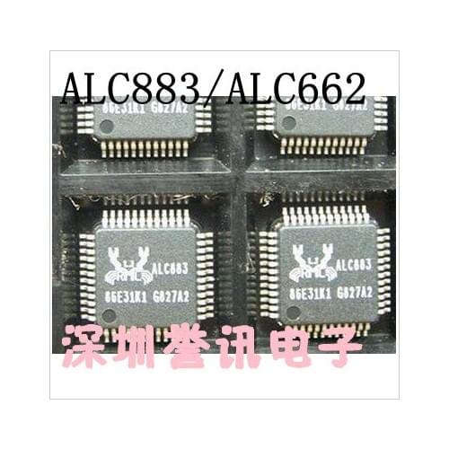 100% Original New 5pcs/lot ALC662 ALC883 /QFP/ In Stock Best Quality