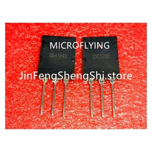 2PCS 1PCS 2SA1943 + 1PCS 2SC5200 A1943 C5200 TO-3P