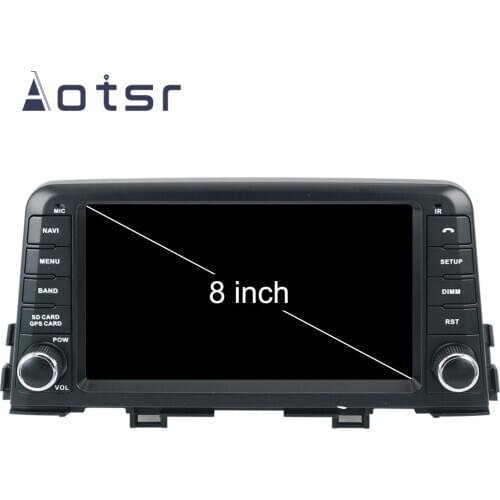 Android 9.1 8” IPS Car DVD Player GPS Navigation Head Unit For KIA PICANTO MORNING 2017 2018 Multimedia Player Tape Recorder