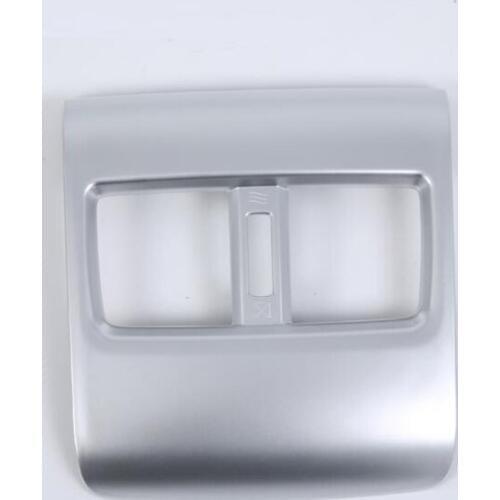 For Honda Accord 2018 1PC Matte ABS Chrome Car Rear Armrests Air Conditioner Outlet Cover Trim Car Styling Auto Accessories