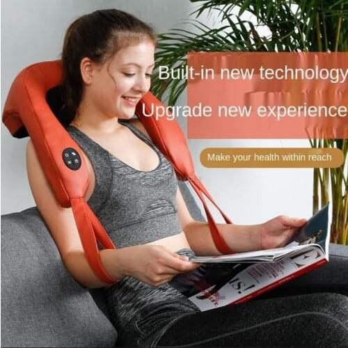 Multifunctional massage shawl kneading knock massage shawl of cervical massage through the waist